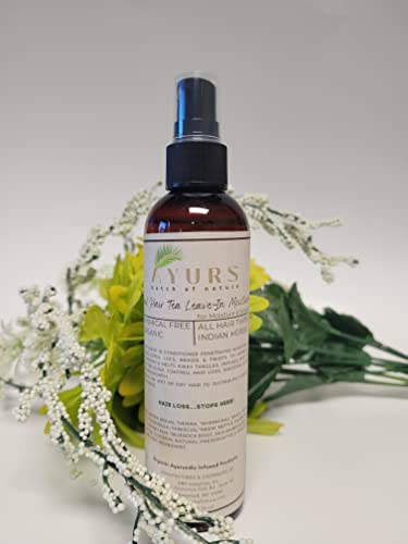 Moisturizing Detangling Daily Leave-In Tea Spritz Leave-In Conditioner Spray Penetrates to Moisturize & Strengthen for All Hair Types - 4 oz - Image 2