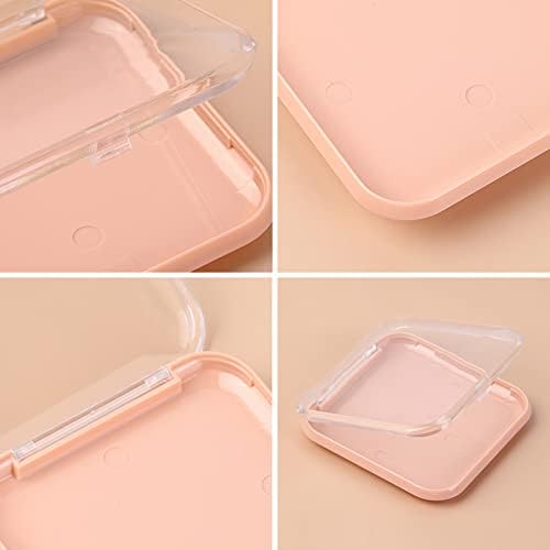 mollensiuer 12Pcs Plastic Press on Nail Storage Box Nails Display Storage Container Transparent Nail Packaging Boxes Organizer Case Press On Nail Packaging Box for Salon Home Nail Storage Supplies - Image 3