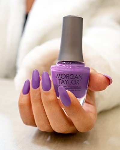 Morgan Taylor Nail Lacquer, Purple Nail Polish, 0.5 oz - Image 6