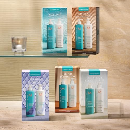 Moroccanoil Hydrating Shampoo and Conditioner Set 500ml for Soft Nourished Hair - Image 3