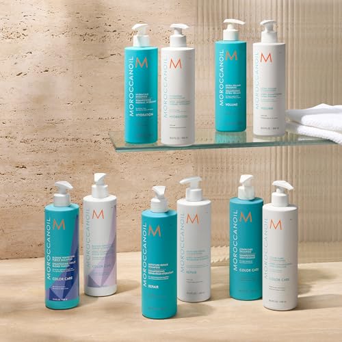 Moroccanoil Hydrating Shampoo and Conditioner Set 500ml for Soft Nourished Hair - Image 4