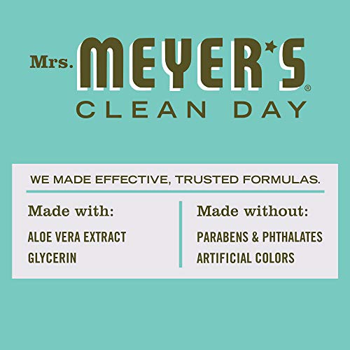 MRS. MEYER'S CLEAN DAY Antibacterial Hand Sanitizer Spray, Travel Size, Removes 99.9% of Bacteria, Basil, 2 oz - Pack of 4 - Image 4