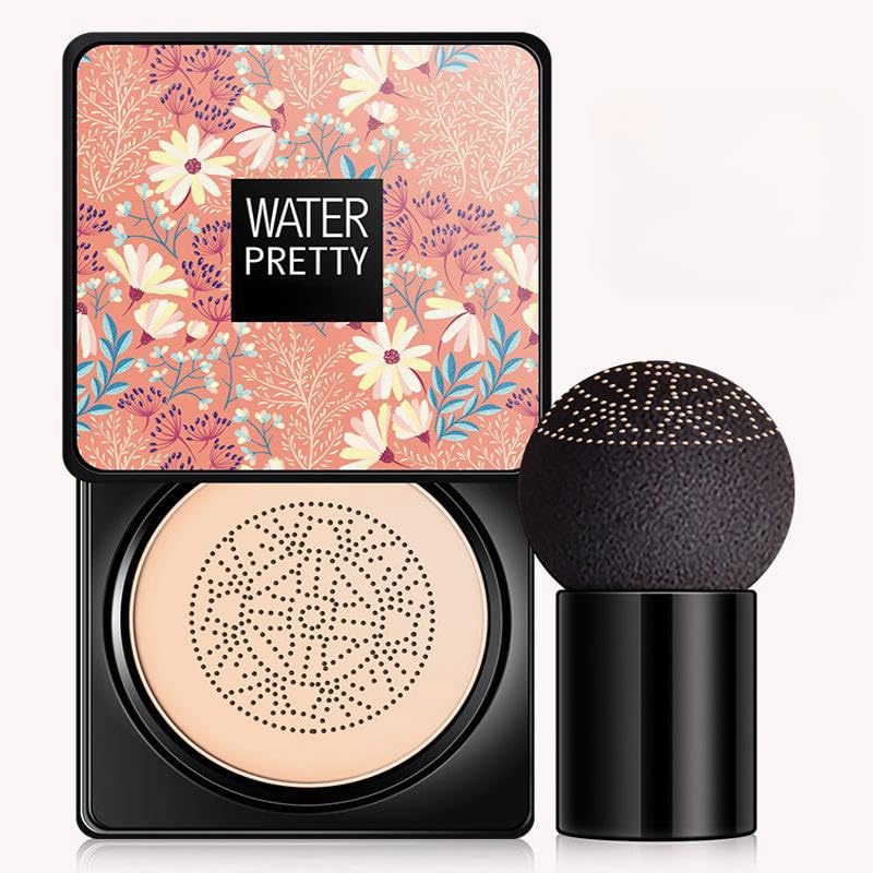 Mushroom Head Air Cushion CC Cream Foundation 30ml Full Coverage Moisturizing Concealer for All Skin Types