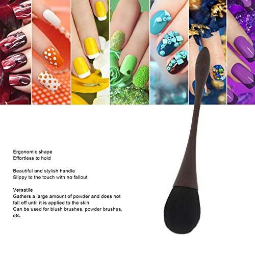 Nail Art Dust Remover Powder Brushes Nail Art Dust Remover Brush Soft Ergonomic Multipurpose Fashionable Nail Powder Brush,Nail Art Dust Brush for Salon Home Nail Polish Makeup - Image 2
