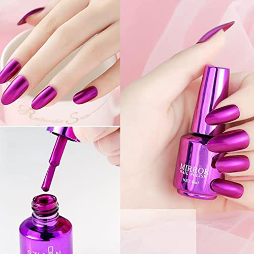 Nail Polish Quick Dry Chip-Resistant and Long-lasting Nail Polish Set Matte Glitter Colorful Jelly Gel Polish Manicure Nail Art Spring Birthday Gift Warehouse Sale Clearance - Image 2