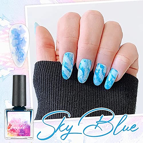 Nail Polish Set Chip-Resistant Long-lasting Quick Dry Manicure Nail Art Salon Home Glossy Shine Gel Nail Polish Top Coat Trendy Solid Color Nail Kit Deals of Sales Today - Image 2