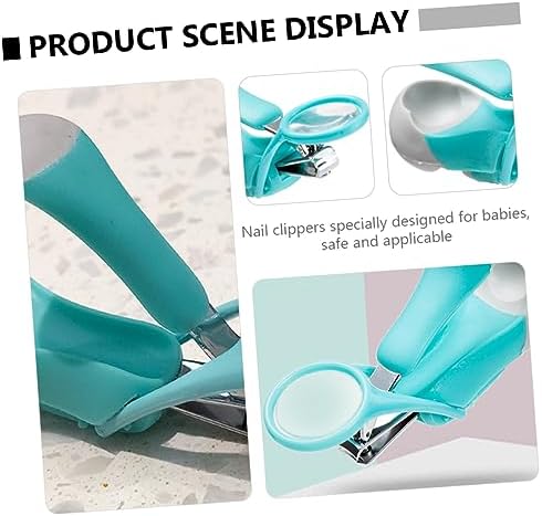 Nail Scissor 1pc Baby Nail Clippers Fingernail Corta Nail Clippers for Kids Nail Clippers for Baby Nail Clipper for Kids Nail Clippers Old Magnifier Child Anti-Jamming Abs - Image 8