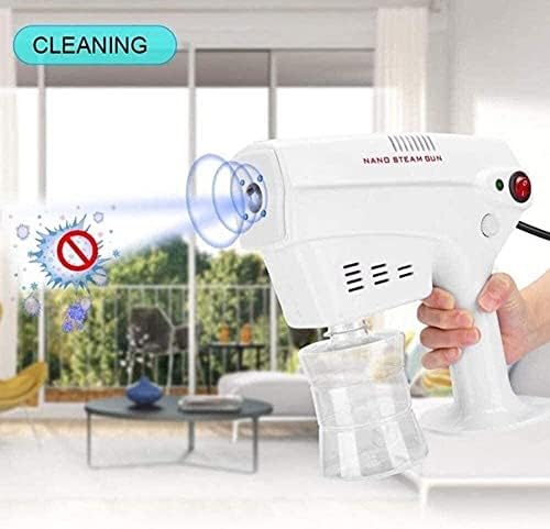 Nano Electric Spray Gun, Disinfection Spray Container Portable Nano Steam Gun, Hair Steamer Nano Steam Gun Penetrating Hair Roots, Deep Layer Replenishment for moisturizing The Dry Hair or face Sk - Image 2