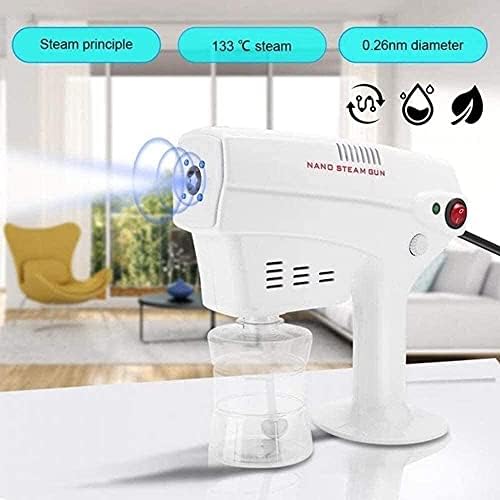 Nano Electric Spray Gun, Disinfection Spray Container Portable Nano Steam Gun, Hair Steamer Nano Steam Gun Penetrating Hair Roots, Deep Layer Replenishment for moisturizing The Dry Hair or face Sk - Image 6