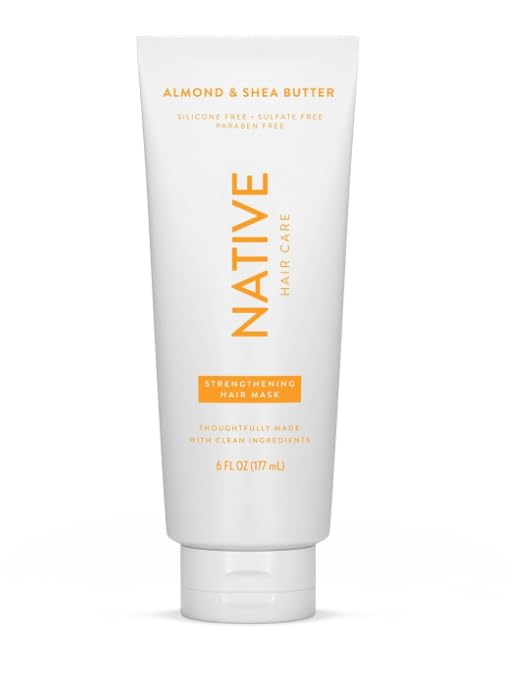 Native Hair Strengthening Mask 6 fl oz for Nourishing Revitalizing Hair Care