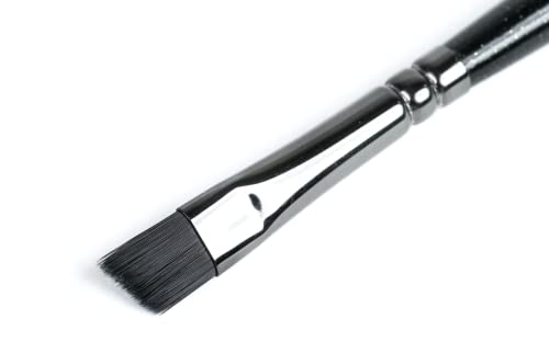 Natural Finish Brow Brush Medium Size for Firm, Even Application All Skin Types
