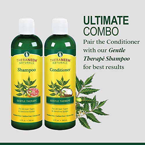 Nourishing 12 oz Neem Oil Hair Conditioner for All Hair Types Healthy Growth - Image 5