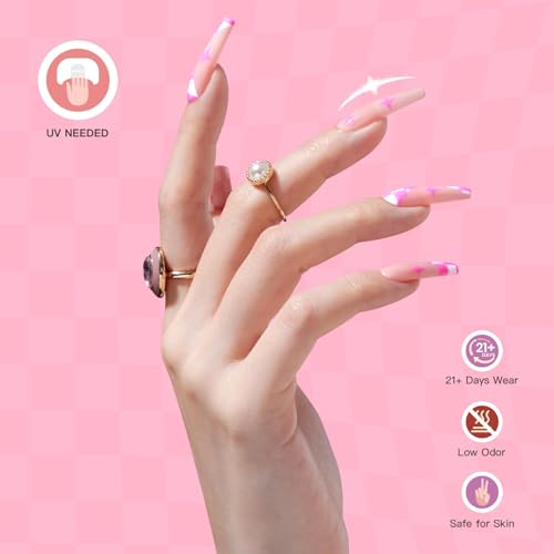 Neutral Gel Nail Polish Kit 6 Colors 7.5ml Each for Salon and Home Use - Image 3