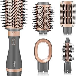 Nicebay 3-in-1 Professional Heated Styling Hair Dryer Brush Set for Women