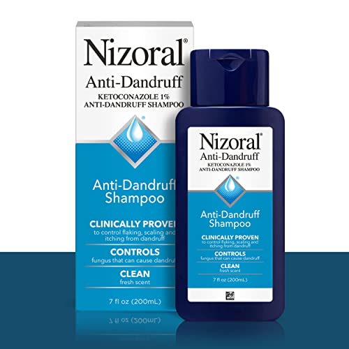 Nizoral Anti-Dandruff Shampoo with 1% Ketoconazole, Fresh Scent, 7 Fl Oz - Image 2