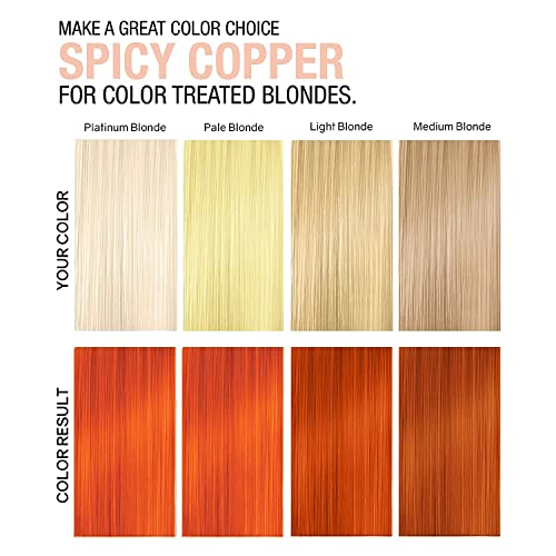 No Fade Fresh Spicy Copper Hair Color Depositing Conditioner with BondHeal Bond Rebuilder - Enhance Color, Prevent Fading & Refresh Copper Color, Deep Conditioning Hair Mask - 6.4 oz - Image 5