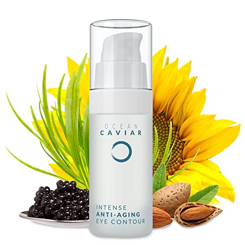 Noche Y Dia Caviar Eye Cream - Anti Aging Moisturizer Lotion with Hyaluronic Acid - Reduce Appearance of Wrinkles, Bags, Puffiness, and Circles - Natural Collagen Boost - 30mL (1.02 fl oz) - Image 8