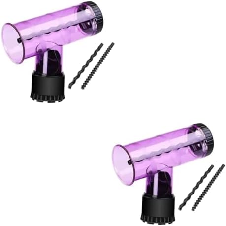 NOLITOY 2pcs Hair Dryer Diffuser Cap Curly Hair Blow Dryer Volume Rollers for Hair Self Curling Hair Curler Diffuser Attachment for Hair Dryer The Lazy Travel Dropshipping