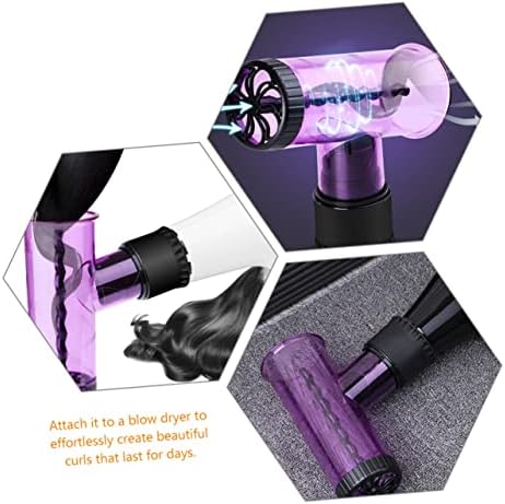 NOLITOY 2pcs Hair Dryer Diffuser Cap Curly Hair Blow Dryer Volume Rollers for Hair Self Curling Hair Curler Diffuser Attachment for Hair Dryer The Lazy Travel Dropshipping - Image 3