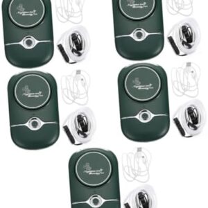 NOLITOY 5-Pack Portable Mini Eyelash Hair Dryers for Fast Drying and Styling