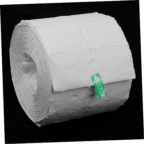 NOLITOY 500 Piece Nail Art Paper Tips with Remover Pads for Gel Extension - Image 2