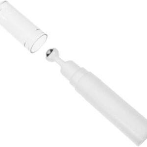NOLITOY Buttercream Essential Oil Eye Creams Creami Makeup Cream Tool Empty Eye Cream Bottle Eye Cream Applicator Tool White Acrylic Travel Roller Bottle Cosmetic