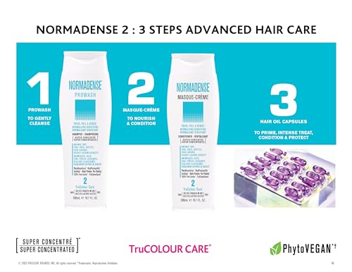 NORMADENSE 2 Biotin Conditioner Normalizing Thickening, Super Concentrated Hair growth conditioner for Dry, Fine, Frail, Thin Looking Hair, Visibly Lacking Density, Detangling conditioner with Vital Precious Oils. Salon Hair Care - Image 7