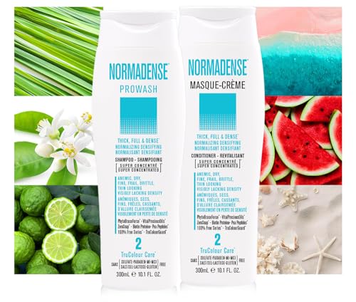 NORMADENSE 2 Biotin Conditioner Normalizing Thickening, Super Concentrated Hair growth conditioner for Dry, Fine, Frail, Thin Looking Hair, Visibly Lacking Density, Detangling conditioner with Vital Precious Oils. Salon Hair Care - Image 6