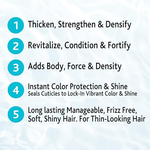 NORMADENSE 2 Biotin Conditioner Normalizing Thickening, Super Concentrated Hair growth conditioner for Dry, Fine, Frail, Thin Looking Hair, Visibly Lacking Density, Detangling conditioner with Vital Precious Oils. Salon Hair Care - Image 2