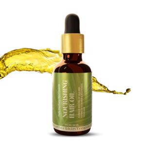 Nourishing Hair Serum For Dry Damaged Hair and Growth | High-performing - Argan Oil & Rosemary Oil For Hair Growth, Nourishment, Frizz Control for Scalp & Beard.
