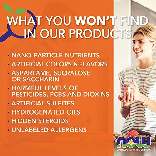 NOW Supplements, Organic Spirulina 500 mg with Vitamins, Minerals and GLA (Gamma-Linolenic Acid), 200 Tablets - Image 10