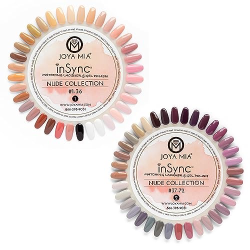 Nude Collection 3in1 Dipping Powder sets Matching Colors by Joya Mia , Gel polish, and matching nail lacquer Nail 3in1 acrylic powder, soak off 3in1 Dip powder and matching duo set.