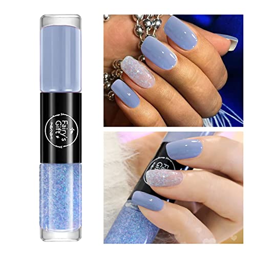 12ml Nude Nail Polish Set for Women - Matte Glitter Long-lasting Quick Dry - Image 2