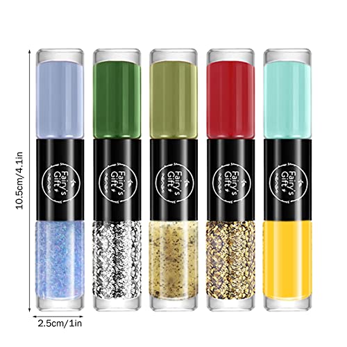 12ml Nude Nail Polish Set for Women - Matte Glitter Long-lasting Quick Dry - Image 3