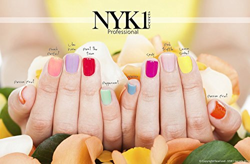 NYK1 Diamond Wedding Day Pink Gel Nail Polish 15ml Long-Lasting Color - Image 9