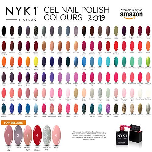 NYK1 Diamond Wedding Day Pink Gel Nail Polish 15ml Long-Lasting Color - Image 3