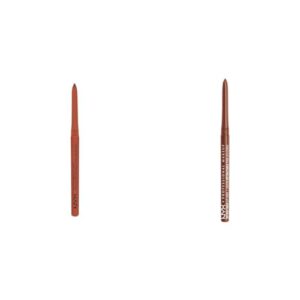 NYX Professional Makeup Mechanical Lip Liner Pencil Duo 2-Piece Set Nude Cocoa Shades