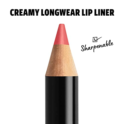 NYX Professional Makeup Slim Lip Pencil Set, 2 Piece, Nude Pink & Hot Red - Image 3