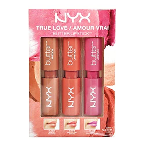 Nyx True Love 2014 Limited Edition Butter Lipstick Set 6 Shades New