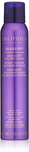 Obliphica Seaberry Quick-Dry Volume Spray, 5.7 oz - Transform Your Hair with Instant Volume and Shine for Effortlessly Gorgeous Styles!