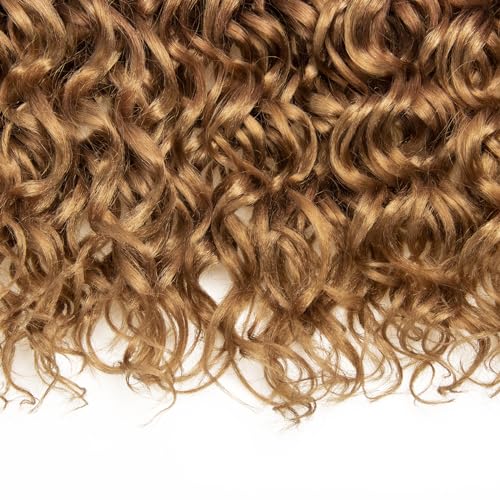 Ocean Wave Crochet Hair 24inch Deep Wave Curly Crochet Hair For Women Ombre Hawaii Curly Braiding Hair Synthetic Bohemian Crochet Braid Water Wave Crochet hair Extensions (6Packs, 1B/30/27) - Image 6