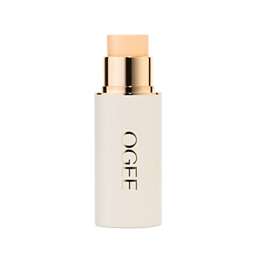 Ogee Sculpted Complexion Foundation Stick (Birch 0.5N - Fair, Neutral Undertones) Full Coverage Foundation Makeup - Instantly Balance & Even Complexion - 70% Organic Ingredients