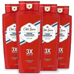 Old Spice High Endurance Fresh Scent Body Wash for Men, 18 Fl Oz (Pack of 6)