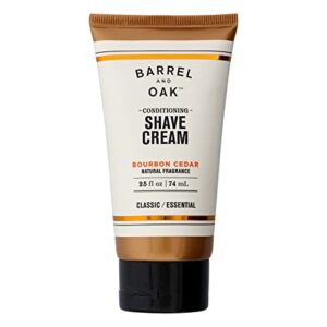 Olivina Men 6 oz Conditioning Shave Cream for a Smooth, Comfortable Shave
