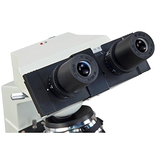 OMAX - MD82ES10 40X-2000X Digital LED Compound Microscope with Built-in 1.3MP Camera and Double Layer Mechanical Stage Compatible with Windows and Mac - Image 2
