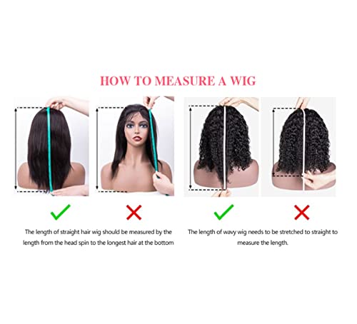 Ombre Highlight 4/27 Lace Front Wig Human Hair Kinky Curly Brazilian Remy Hair Wigs For Black Women Tow Tone Wig Honey Blonde Wig Human Hair Wet And Wavy Wigs Closure Wig 20 Inch - Image 8