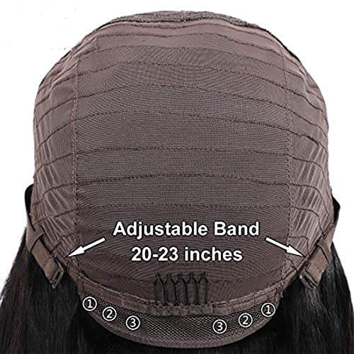 Ombre Highlight 4/27 Lace Front Wig Human Hair Kinky Curly Brazilian Remy Hair Wigs For Black Women Tow Tone Wig Honey Blonde Wig Human Hair Wet And Wavy Wigs Closure Wig 20 Inch - Image 7