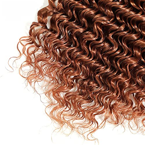 Ombre Loose Wave Bundles 1b/30 Human Hair 3 Bundles 8 10 12 Inch 2 Tone Black and Brown Deep Wave Bundle Human Hair Weave 8A Brazilian Virgin Ombre Deep Wave Bundle Human Hair Extensions - Image 8