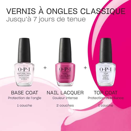 OPI Chip Resistant Nail Lacquer Mini-Pack 4 Colors 0.125 fl oz Each Fast Drying - Image 3