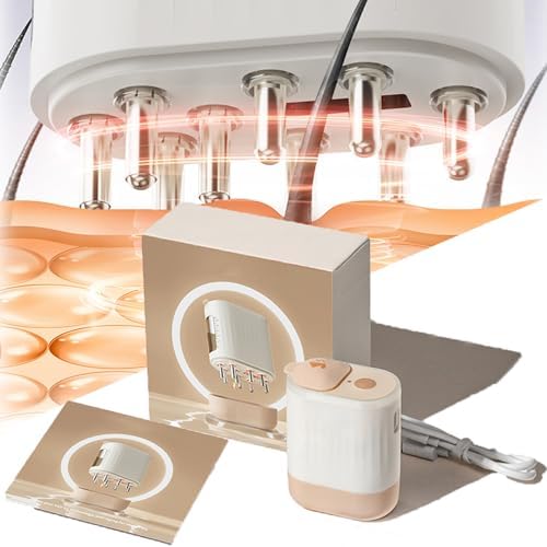 Opossum Hair Oil Applicator, Opossum Hair Oil Applicator with Red Light Therapy, Opossum Red Light Scalp Massager, Electric Hair Oil Applicator Comb and Scalp Massager 2 in 1 (1PCS)
